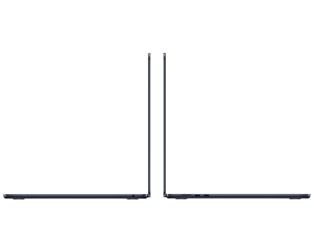 Apple MacBook Air 15"/M4 chip 10 magos CPU és GPU/16GB/256GB SSD/fekete laptop