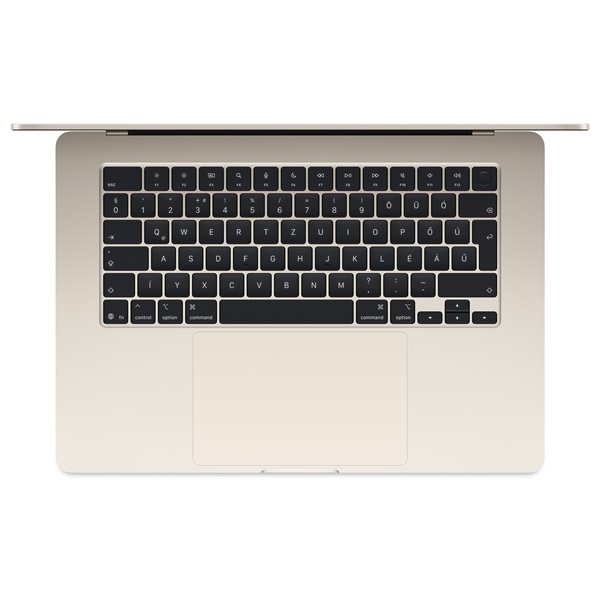 Apple MacBook Air 15"/M4 chip 10 magos CPU és GPU/24GB/512GB SSD/csillagfény laptop