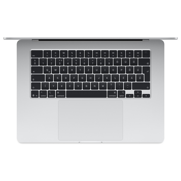 Apple MacBook Air 15"/M4 chip 10 magos CPU és GPU/24GB/512GB SSD/ezüst laptop