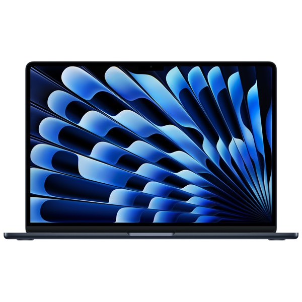 Apple MacBook Air 15"/M4 chip 10 magos CPU és GPU/24GB/512GB SSD/fekete laptop