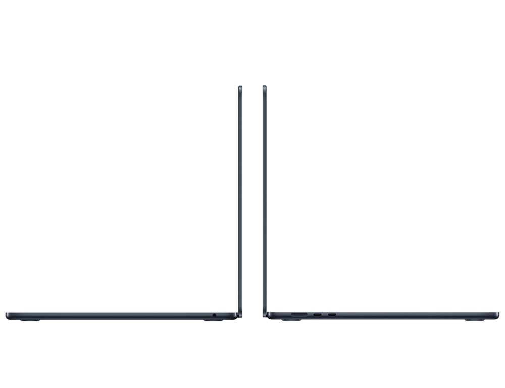 Apple MacBook Air 15"/M4 chip 10 magos CPU és GPU/24GB/512GB SSD/fekete laptop