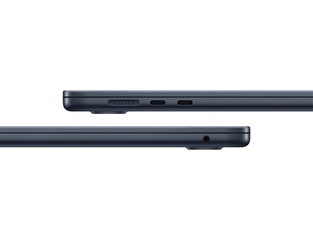 Apple MacBook Air 15"/M4 chip 10 magos CPU és GPU/24GB/512GB SSD/fekete laptop