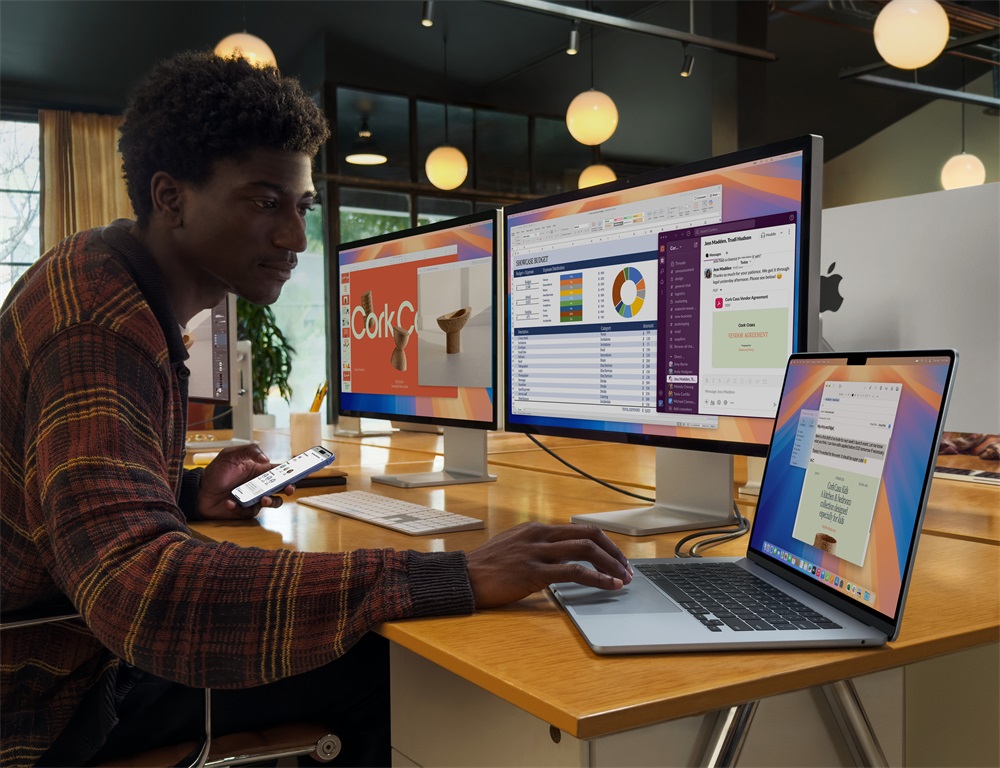 Apple MacBook Air 15"/M4 chip 10 magos CPU és GPU/32GB/512GB SSD/kék laptop