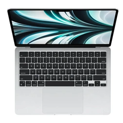 Apple MacBook Air 2022 13,6"/M2 chip és 10 magos GPU/8GB/512GB SSD/Cseh/ezüst laptop (Felújított,batteryCARE+)