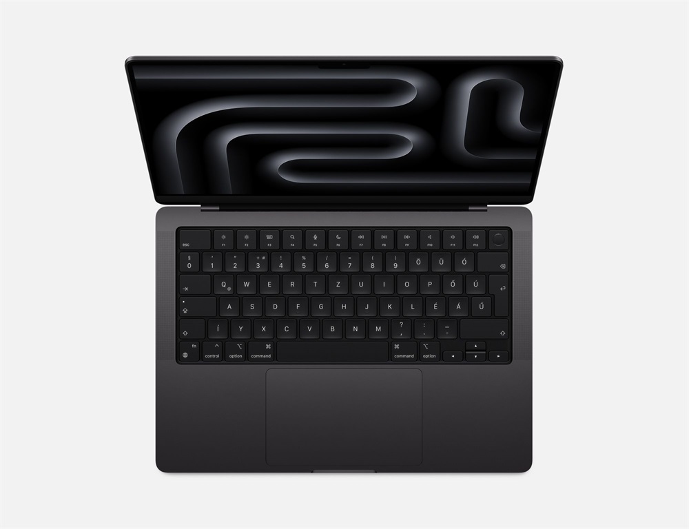 Apple MacBook Pro 14,2"/M3 Max chip 14 magos CPU és 30 magos GPU/36GB/1TB SSD/éjfekete laptop