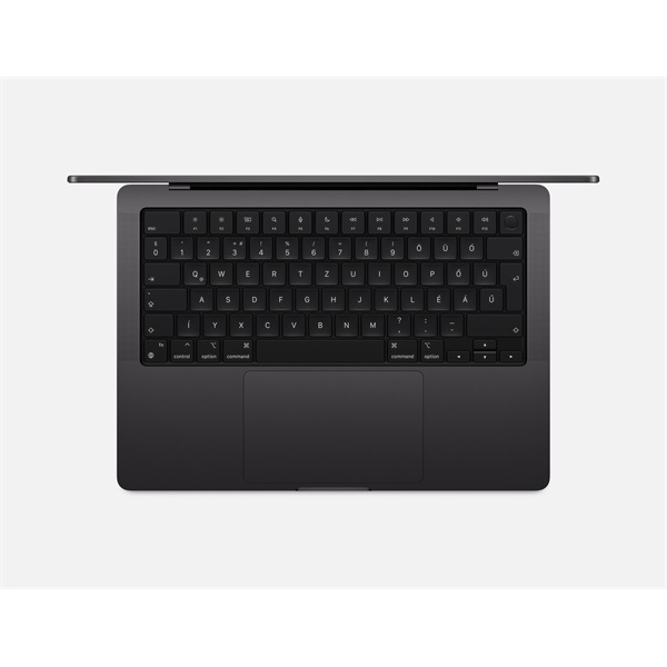 Apple MacBook Pro 14"/M4 Pro chip 14 magos CPU és 20 magos GPU/24GB/1TB SSD/fekete laptop