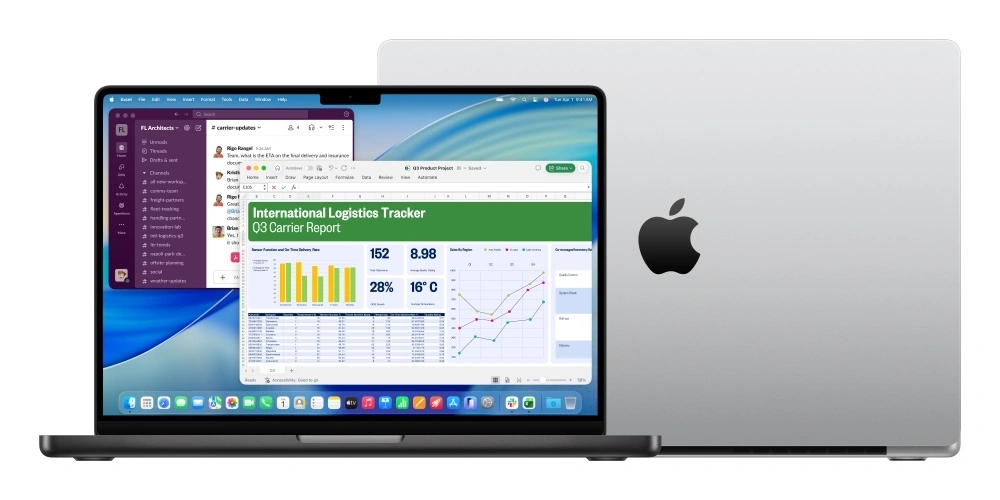 Apple MacBook Pro 14"/M5 Max chip 18 magos CPU és GPU/36GB/2TB SSD/ezüst laptop