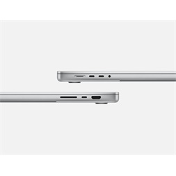 Apple MacBook Pro 16"/M4 Pro chip 14 magos CPU és 20 magos GPU/48GB/512GB SSD/ezüst laptop