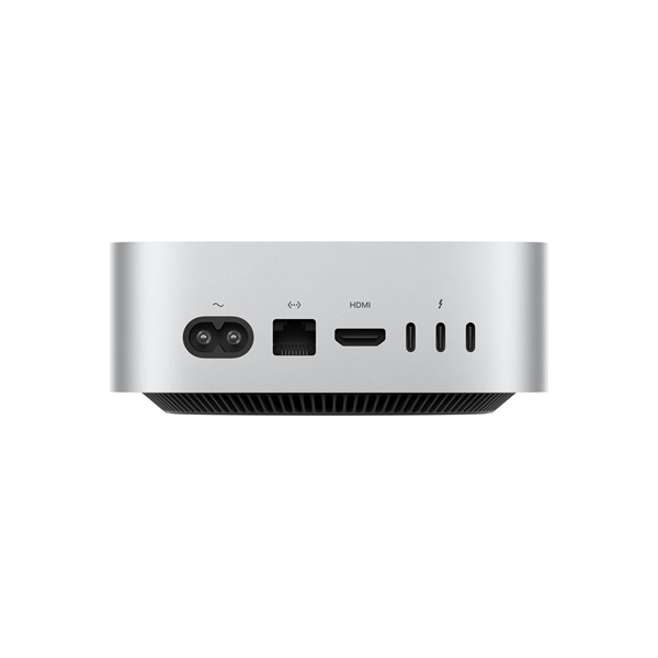 Apple Mac Mini/M4 Pro chip 12 magos CPU és 16 magos GPU/24GB/512GB SSD/ezüst asztali számítógép