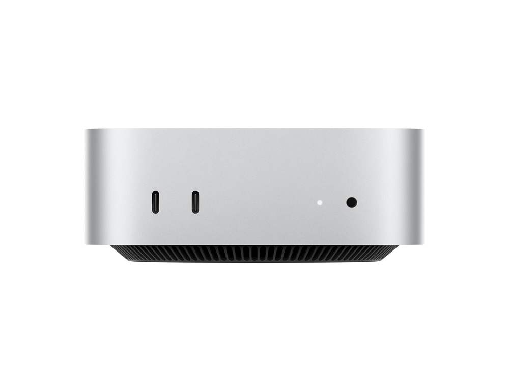 Apple Mac Mini/M4 chip 10 magos CPU és GPU/24GB/512GB SSD/ezüst asztali számítógép