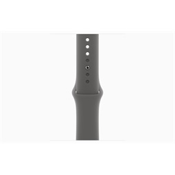 Apple Watch S10 Cellular (46mm) natúr titán tok, kőszürke sportszíj (M/L) okosóra