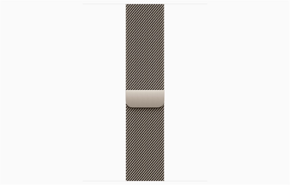 Apple Watch S10 Cellular (46mm) natúr titán tok, natúr milánói szíj (S/M) okosóra
