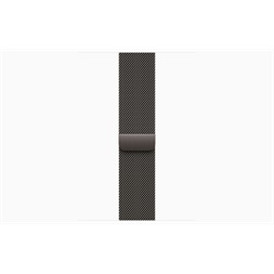 Apple Watch S10 Cellular (46mm) palaszürke titán tok, palaszürke milánói szíj (S/M) okosóra