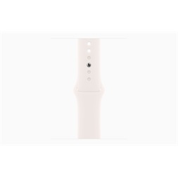 Apple Watch S10 GPS (42mm) rozéarany alumínium tok, lágy rózsaszín sportszíj (M/L) okosóra