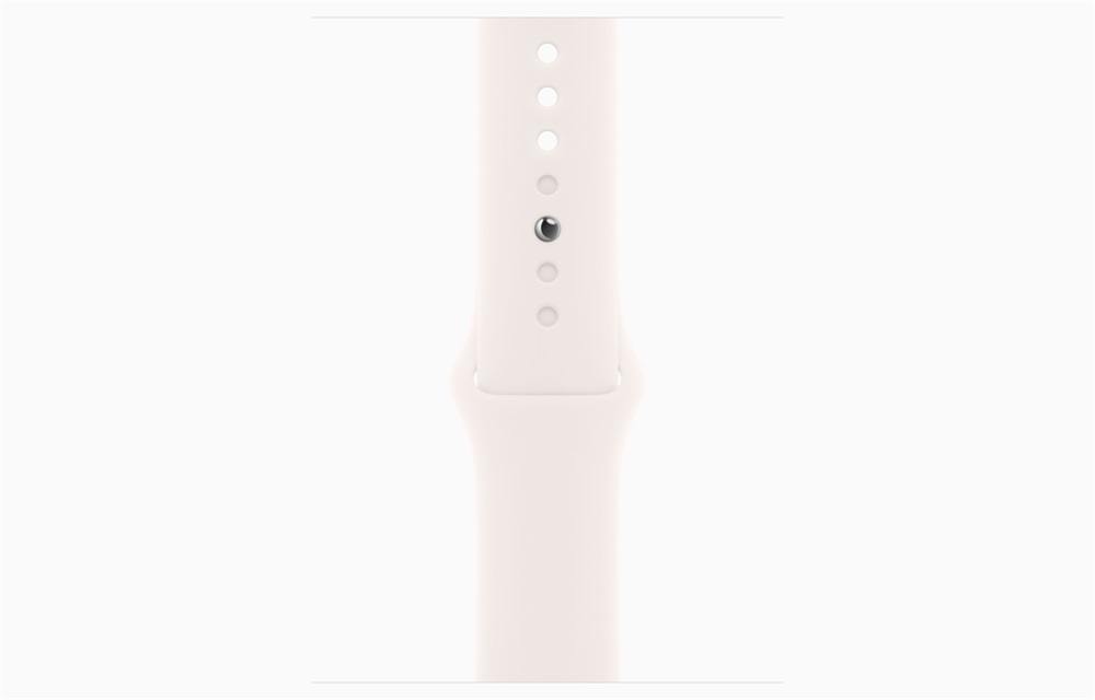 Apple Watch S10 GPS (46mm) rozéarany alumínium tok, lágy rózsaszín sportszíj (M/L) okosóra