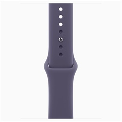 Apple Watch S11 GPS-es (46mm) ezüst alumínium tok, ködös lila S/M sportszíjas okosóra