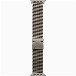 Apple Watch Ultra 3 Cellular (49mm) natúr titánium tok, natúr titánium L milánói szíjas okosóra