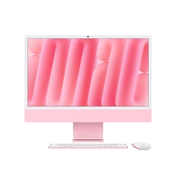 Apple iMac 24"4,5K Retina/M4 chip 8 magos CPU és GPU/16GB/256GB SSD/pink All-in-One asztali számítógép