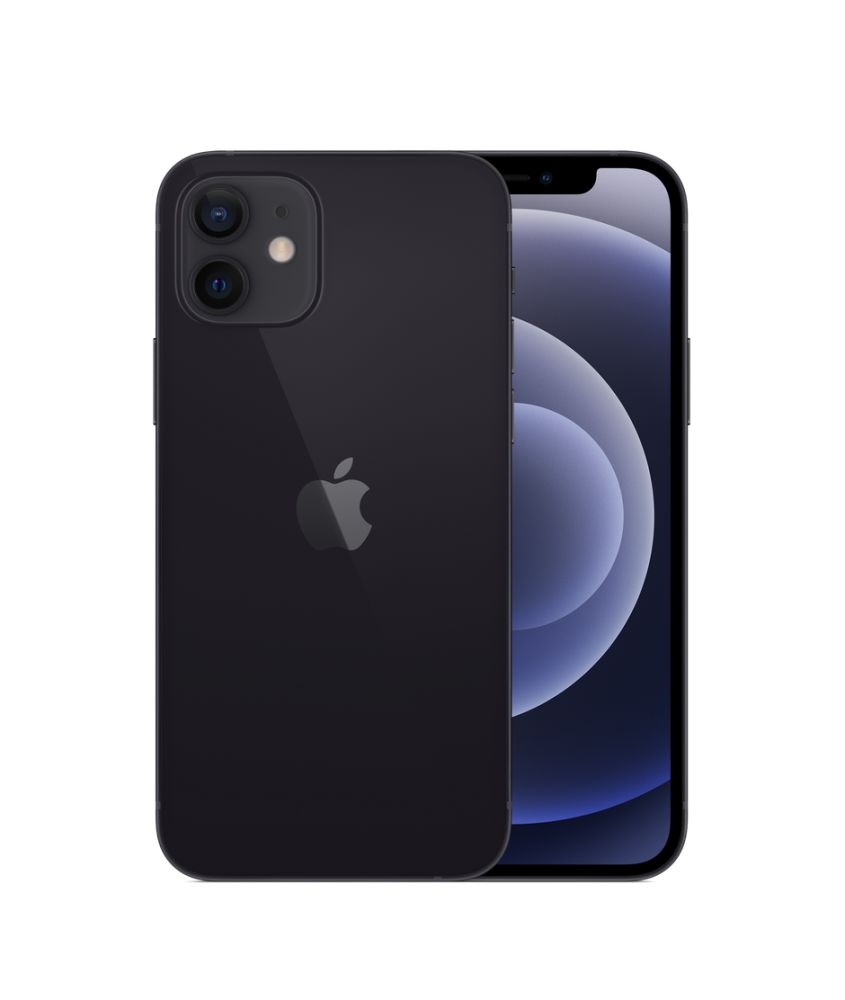 Apple iPhone 12 64GB Black (fekete)