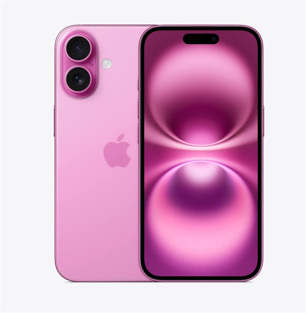 Apple iPhone 16 6,1" 5G 8/128GB pink okostelefon