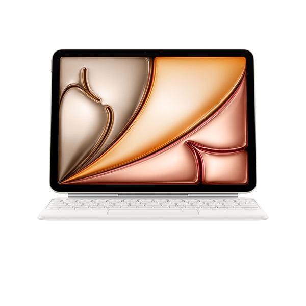 Apple mdfv4lb/a Magic Keyboard iPad Air 11" (M3) US fehér billentyűzetes tok