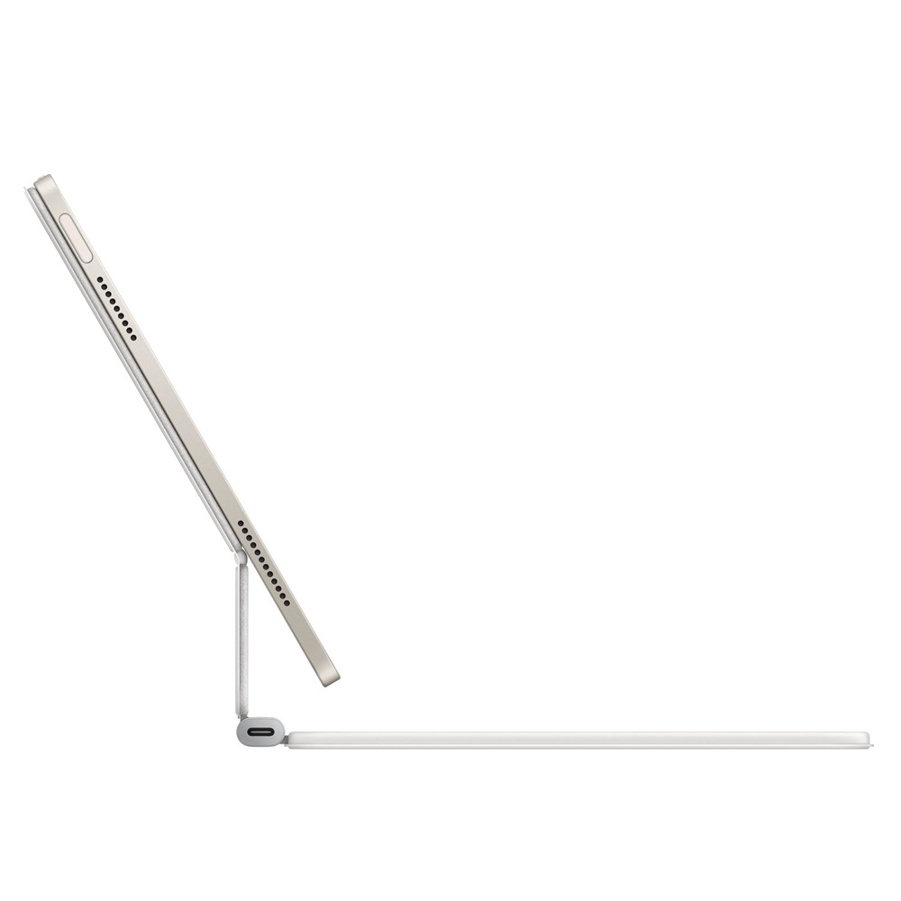 Apple mdfv4lb/a Magic Keyboard iPad Air 11" (M3) US fehér billentyűzetes tok
