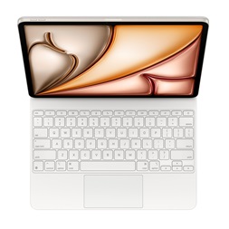 Apple mdfw4lb/a Magic Keyboard iPad Air 13" (M3) US fehér billentyűzetes tok