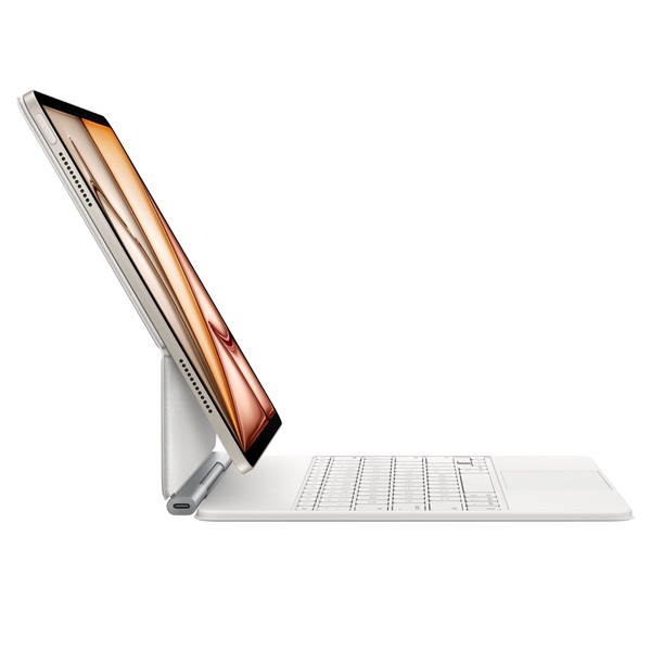Apple mdfw4lb/a Magic Keyboard iPad Air 13" (M3) US fehér billentyűzetes tok