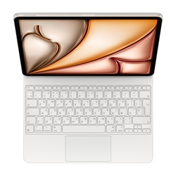 Apple mdfw4ua/a Magic Keyboard iPad Air 13" (M3) UA fehér billentyűzetes tok