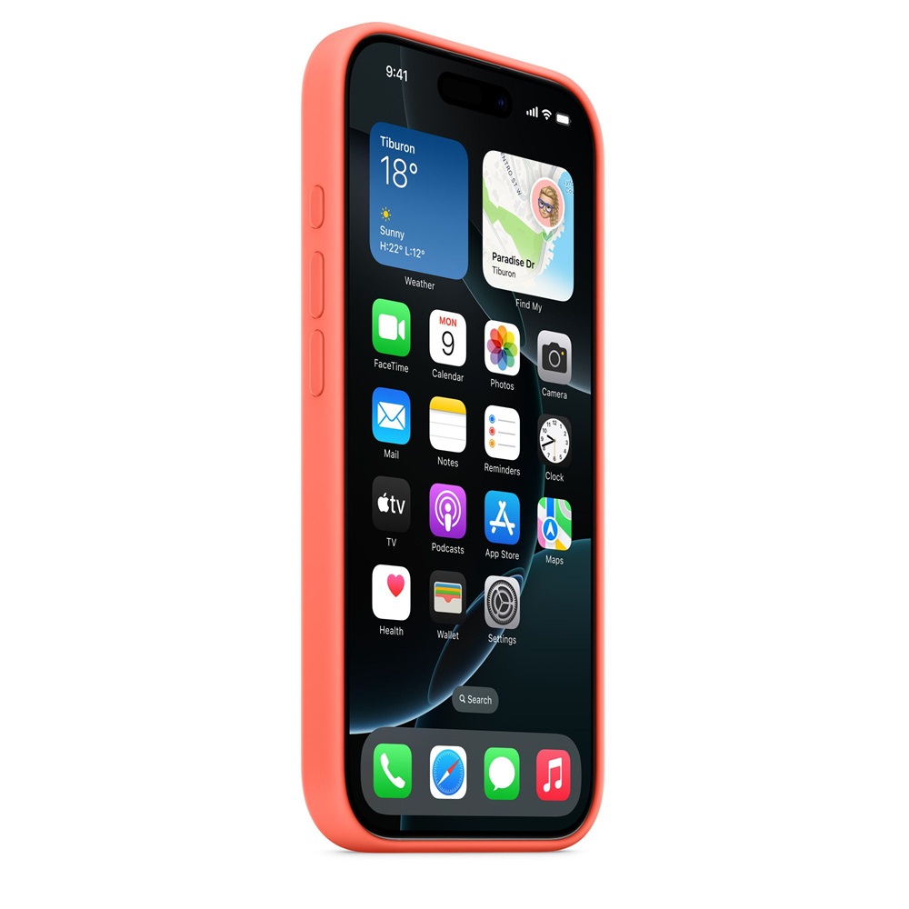 Apple mdfy4zm/a iPhone 16 Pro mandarin szilikon hátlap