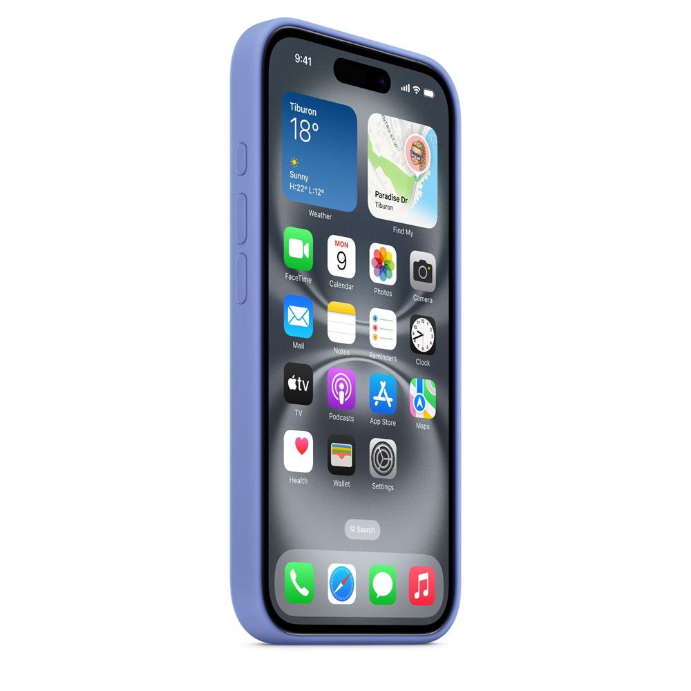 Apple mdgq4zm/a iPhone 16 meténglila szilikon hátlap