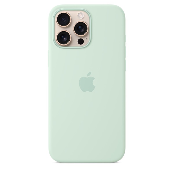 Apple mdgy4zm/a iPhone 16 Pro Max akvamarin szilikon hátlap