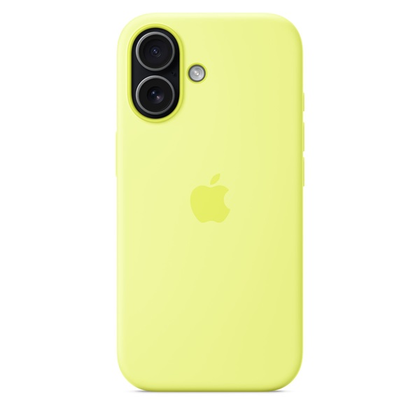 Apple mgev4zm/a iPhone 17 MagSafe neonsárga szilikon tok