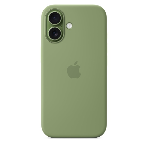 Apple mgex4zm/a iPhone 17 MagSafe világos mohazöld szilikon tok