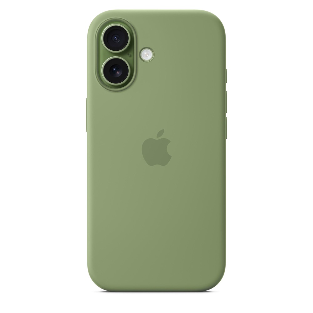 Apple mgex4zm/a iPhone 17 MagSafe világos mohazöld szilikon tok