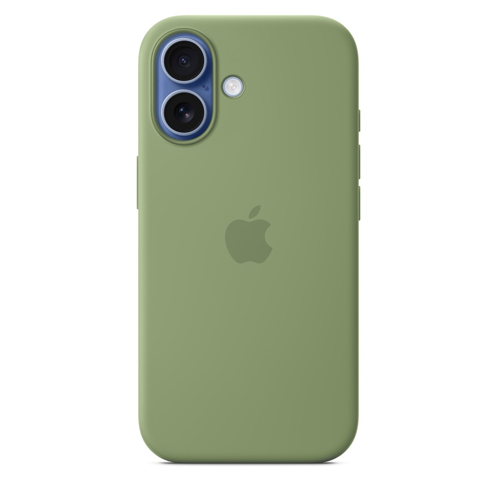 Apple mgex4zm/a iPhone 17 MagSafe világos mohazöld szilikon tok