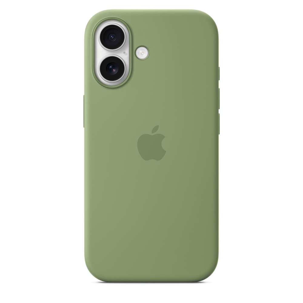Apple mgex4zm/a iPhone 17 MagSafe világos mohazöld szilikon tok