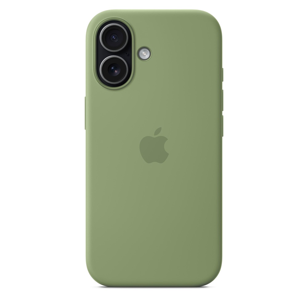 Apple mgex4zm/a iPhone 17 MagSafe világos mohazöld szilikon tok