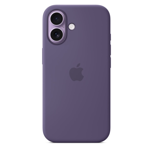 Apple mgf04zm/a iPhone 17 MagSafe ködös lila szilikon tok