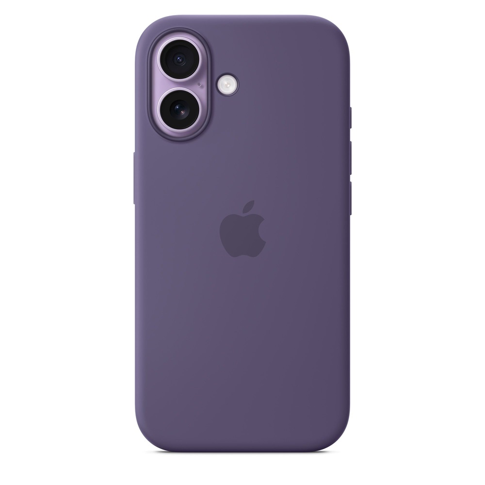 Apple mgf04zm/a iPhone 17 MagSafe ködös lila szilikon tok