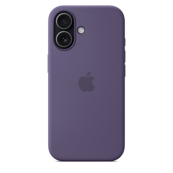 Apple mgf04zm/a iPhone 17 MagSafe ködös lila szilikon tok