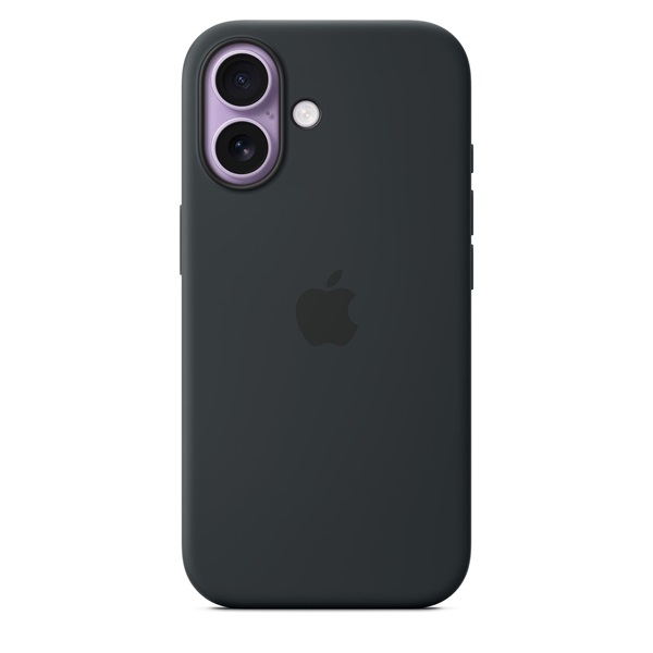 Apple mgf14zm/a iPhone 17 MagSafe fekete szilikon tok