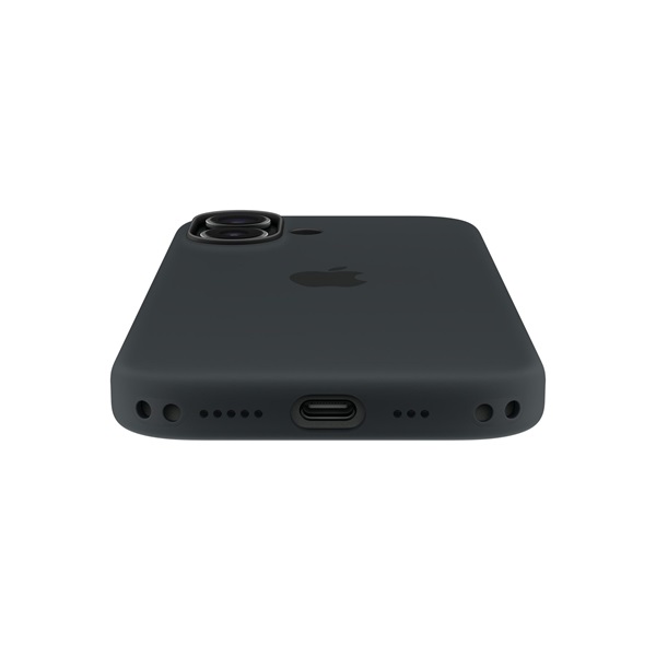 Apple mgf14zm/a iPhone 17 MagSafe fekete szilikon tok