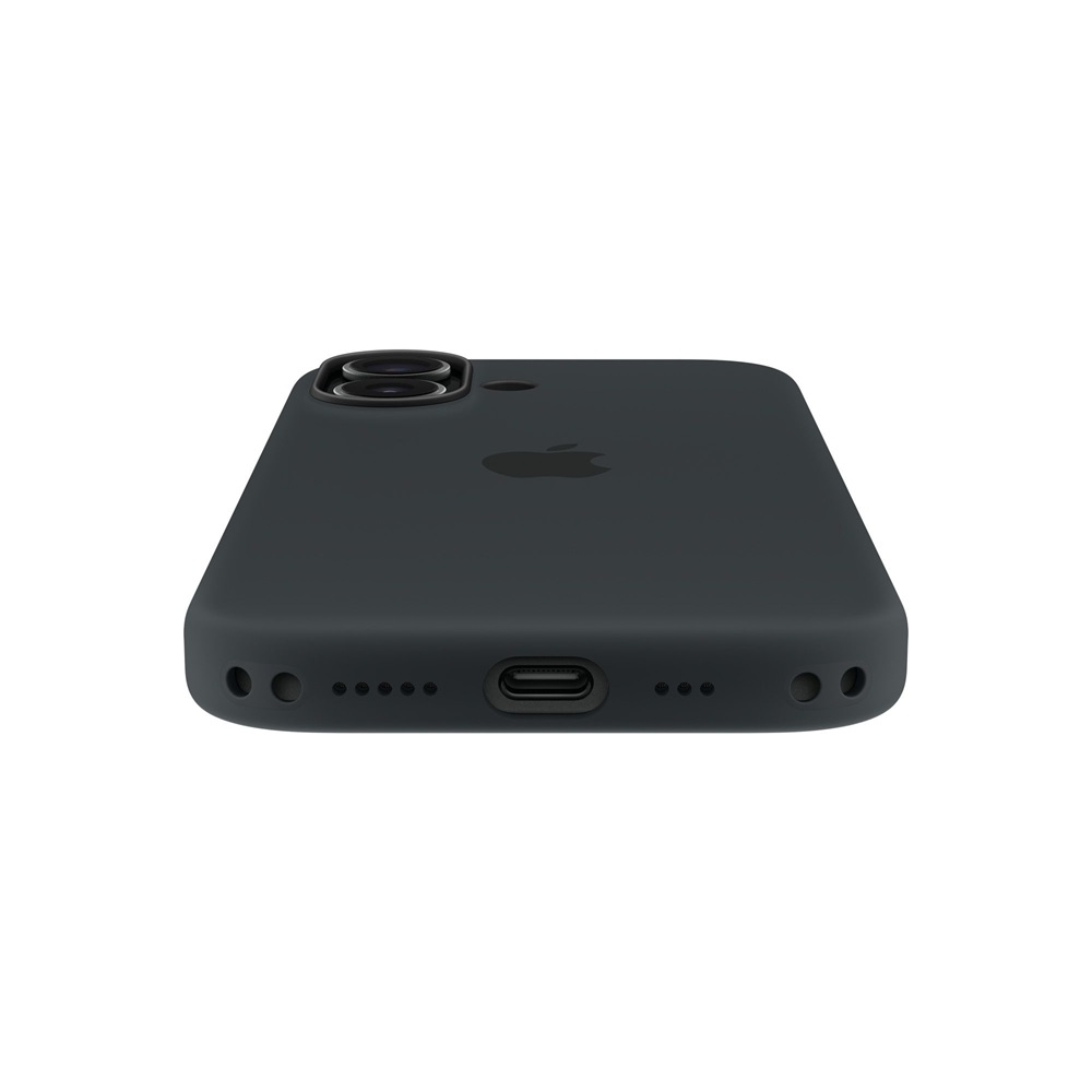 Apple mgf14zm/a iPhone 17 MagSafe fekete szilikon tok