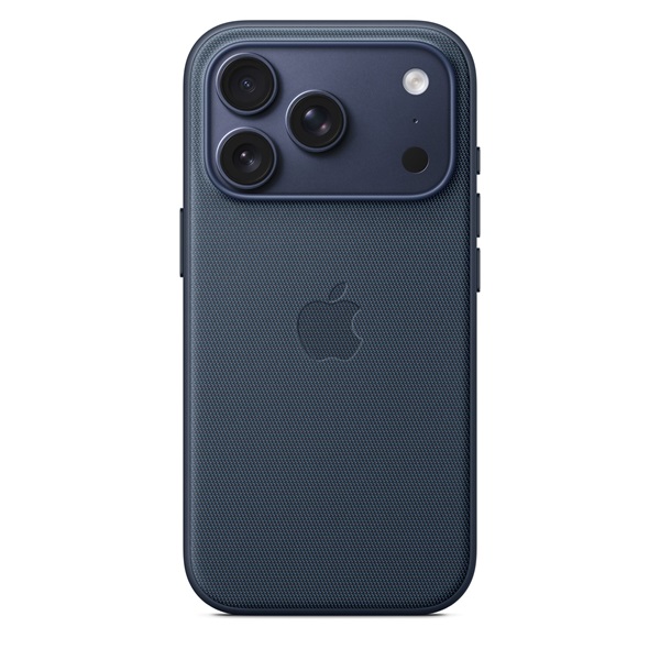 Apple mgf44zm/a iPhone 17 Pro TechWoven MagSafe kék szövet tok