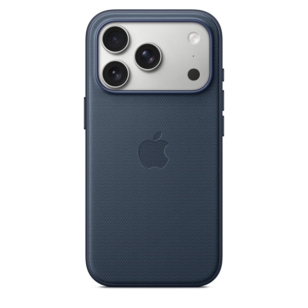 Apple mgf44zm/a iPhone 17 Pro TechWoven MagSafe kék szövet tok