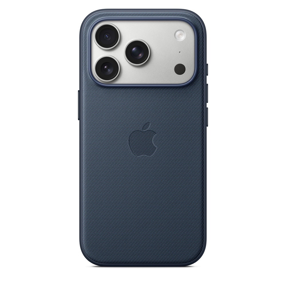 Apple mgf44zm/a iPhone 17 Pro TechWoven MagSafe kék szövet tok