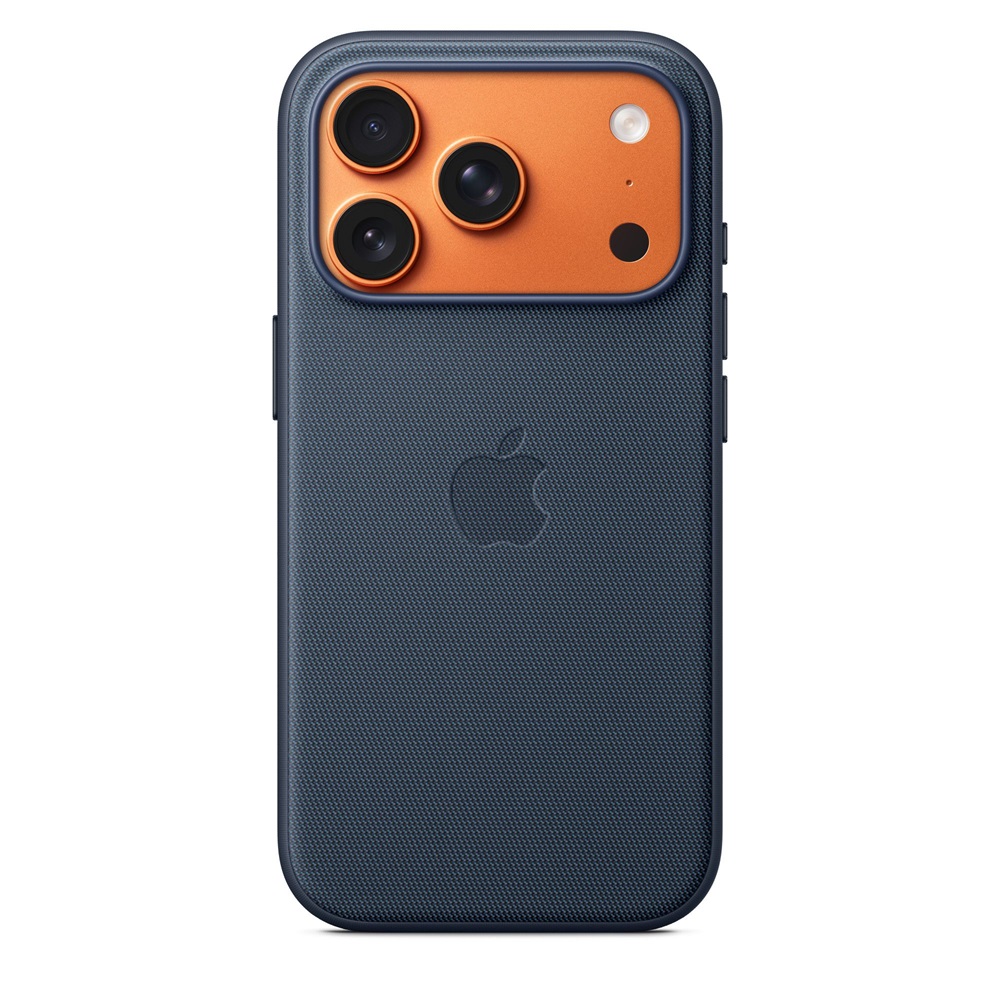 Apple mgf44zm/a iPhone 17 Pro TechWoven MagSafe kék szövet tok