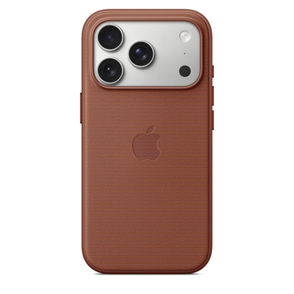 Apple mgf64zm/a iPhone 17 Pro TechWoven MagSafe sienai barna szövet tok