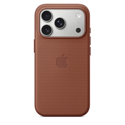 Apple mgf64zm/a iPhone 17 Pro TechWoven MagSafe sienai barna szövet tok
